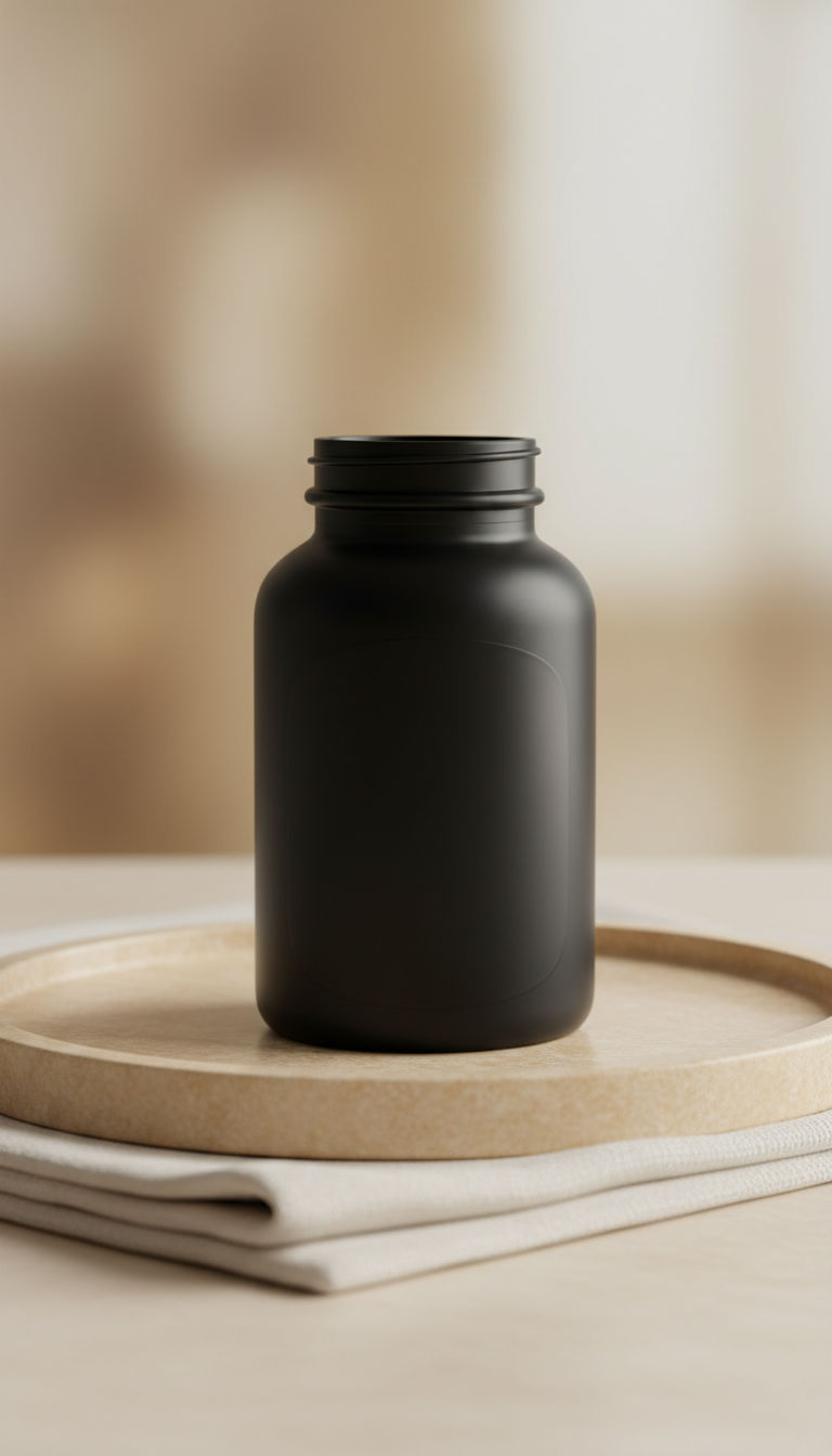 Performance Capsules Matte Black Glass